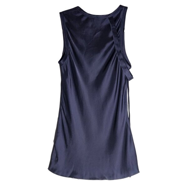Helmut Lang Women’s Top Navy XS Minimalist Chic Normcore Athleisure Quiet Luxury - Picture 6 of 12